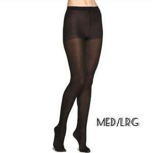 New Mini Diamond Black Tights Med/Lrg